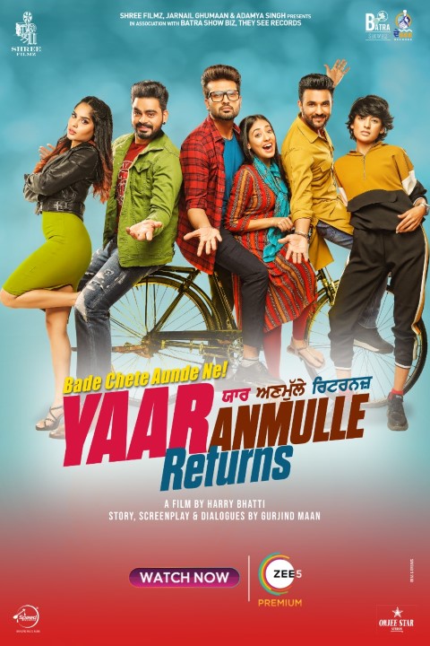 Yaar Anmulle Returns (2021) Punjabi Full Movie 1080p 720p 480p HDRip ESubs Download