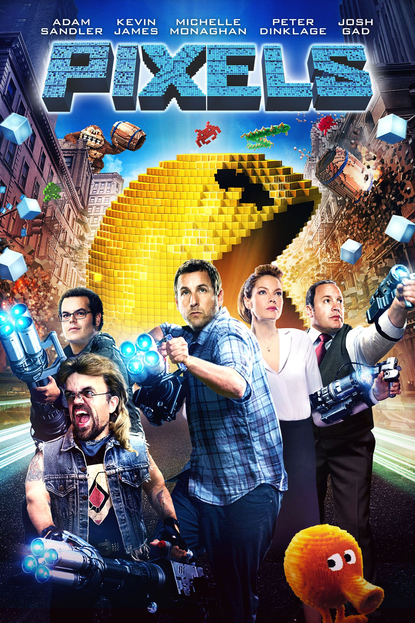 Pixels 2015 Dual Audio Hindi ORG 1080p 720p 480p BluRay ESubs Download