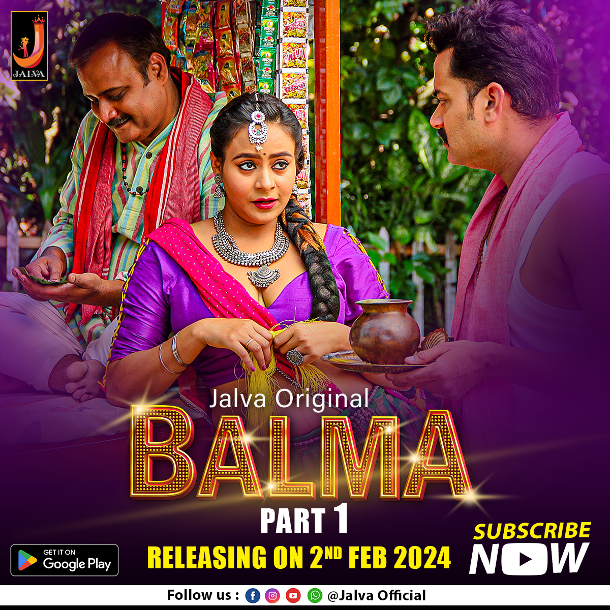 Balma 2024 Jalva Part 1 Hindi Web Series 720p HDRip 400MB Download