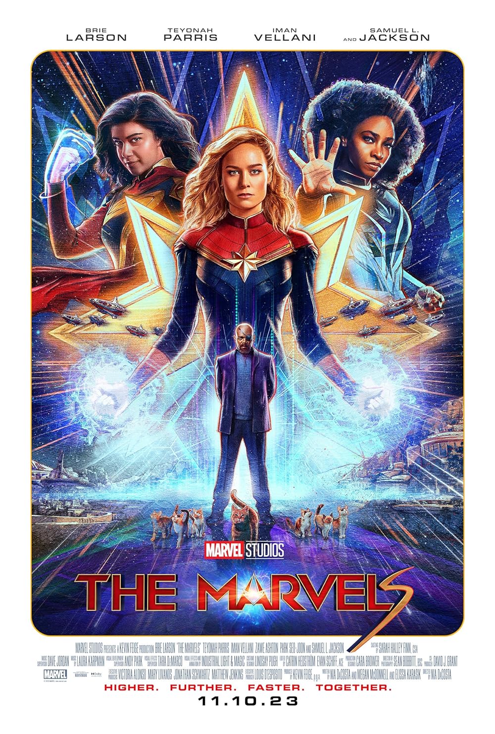 The Marvels 2023 Dual Audio Hindi (ORG 5.1) 1080p 720p 480p DSNP WEB-DL ESubs Download