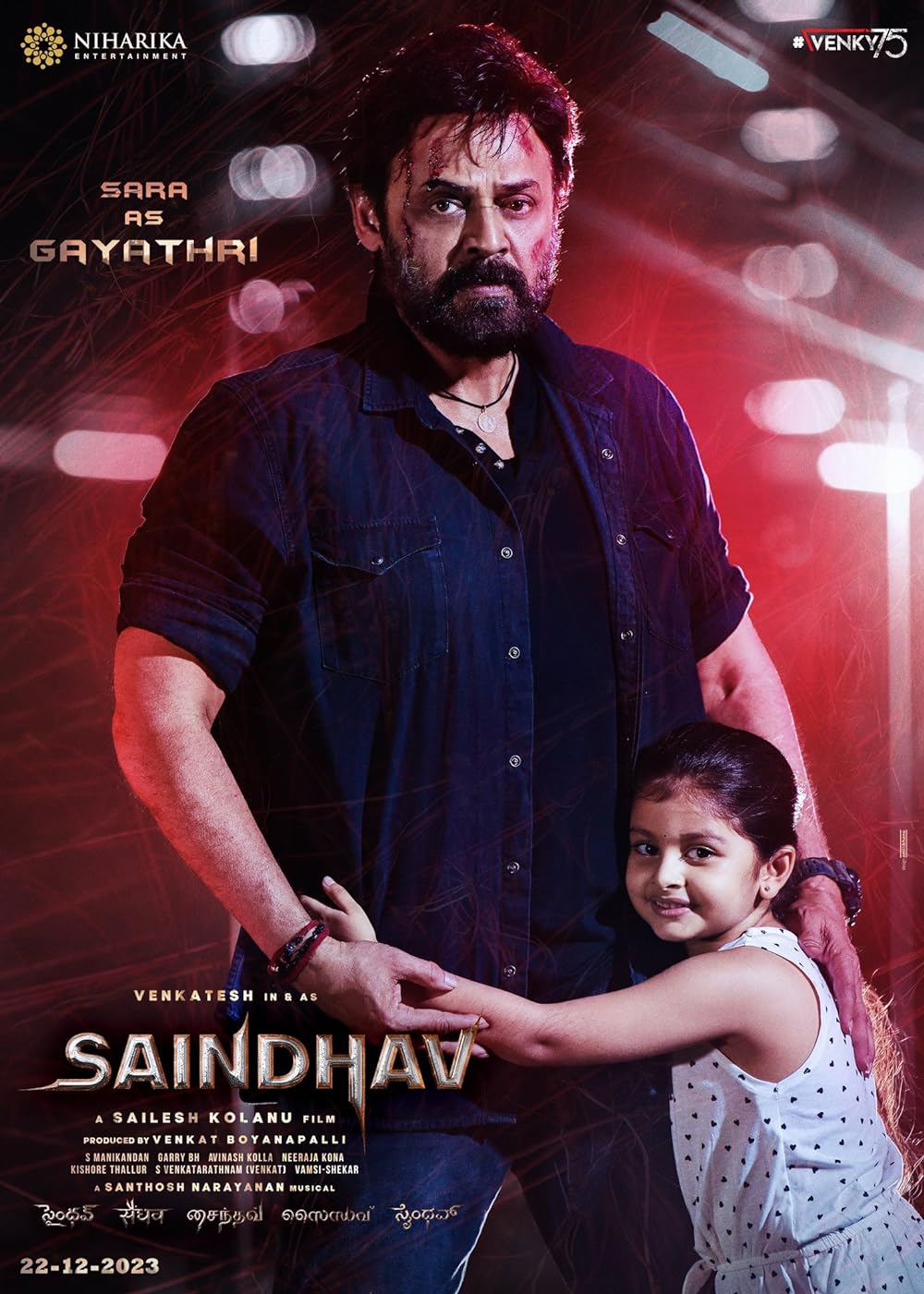 Saindhav 2024 Telugu Movie 1080p 720p 480p HDRip ESub Download