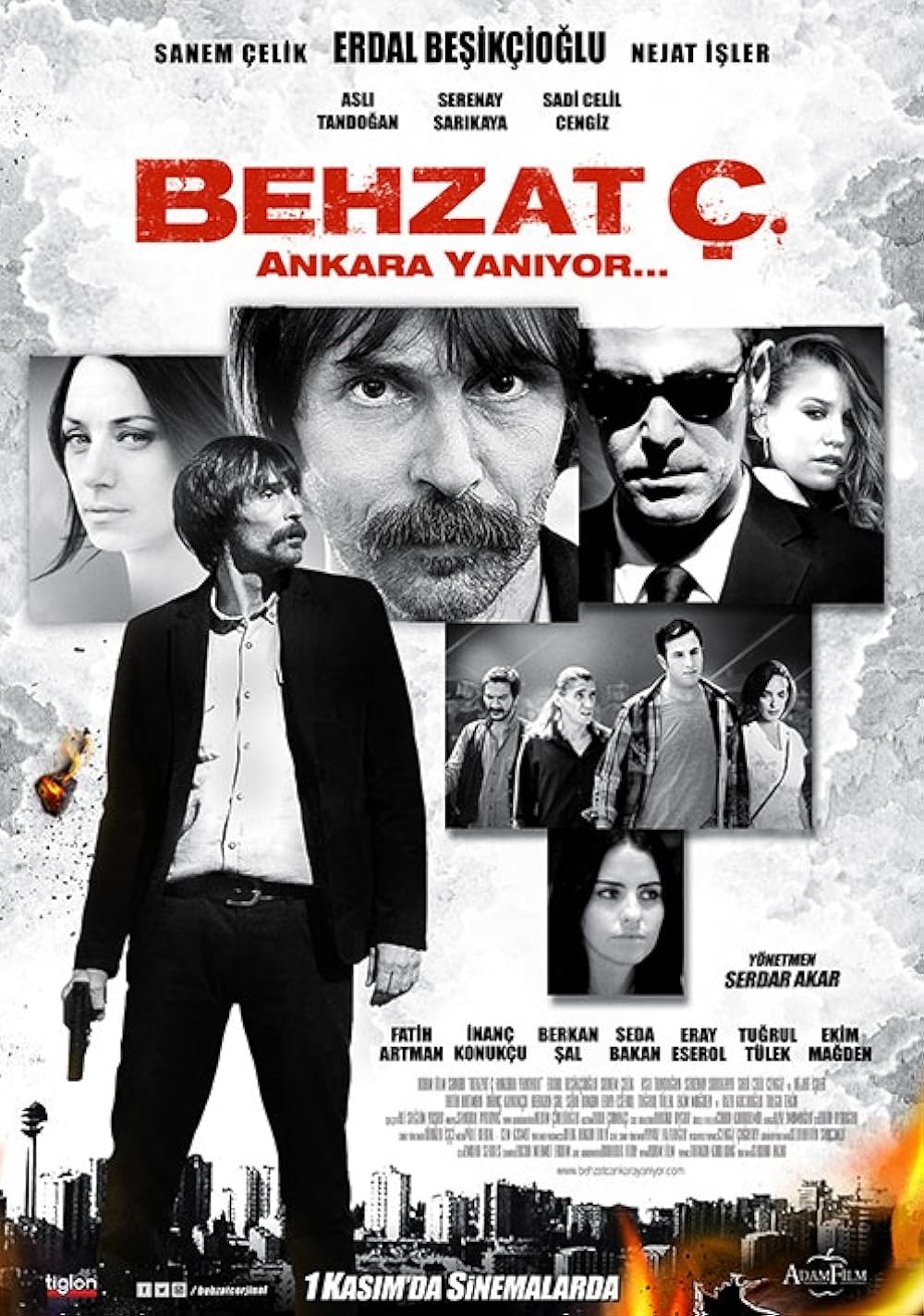 Behzat C Ankara is on Fire 2013 Hindi ORG Dual Audio 720p 480p HDRip ESub Download