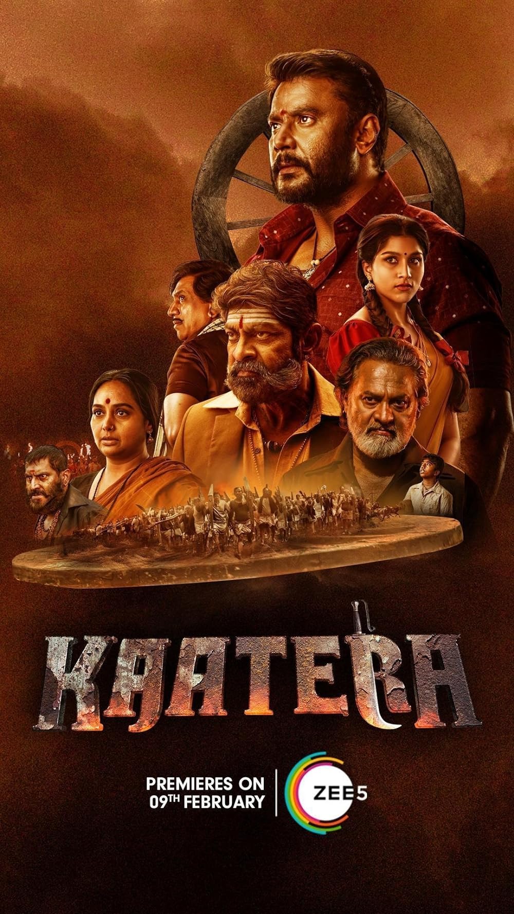 Kaatera 2023 Kannada 1080p 720p 480p HDRip ESub Download