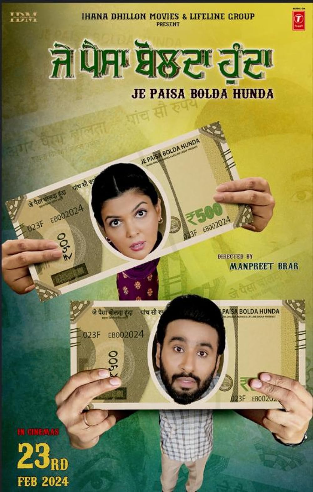 Je Paisa Bolda Hunda 2024 Punjabi Movie 1080p 720p 480p Pre-DVDRip Download