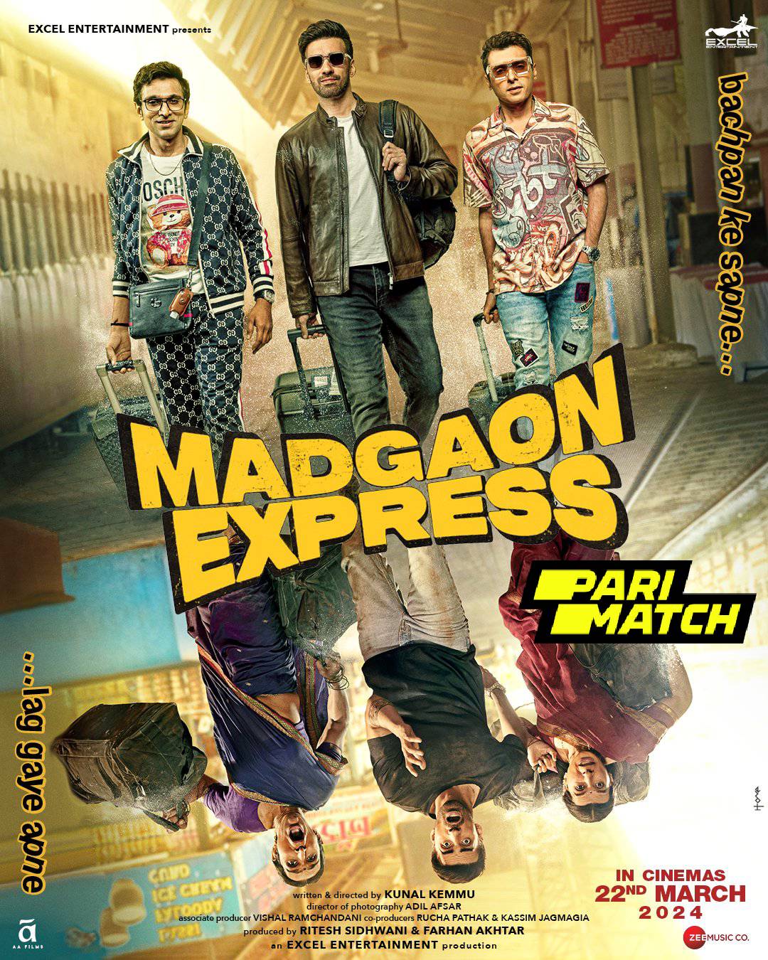 Madgaon Express 2024 Hindi Full Movie 1080p 720p 480p CAMRip Download