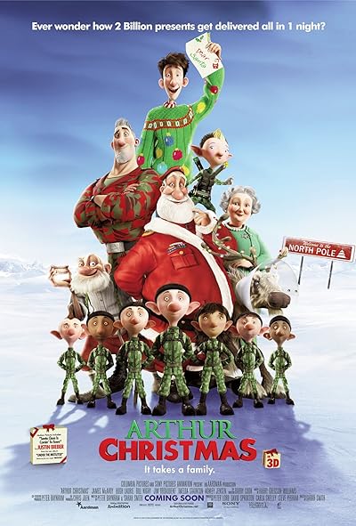 Arthur Christmas (2011) Dual Audio Hindi (ORG) 1080p 720p 480p BluRay ESubs