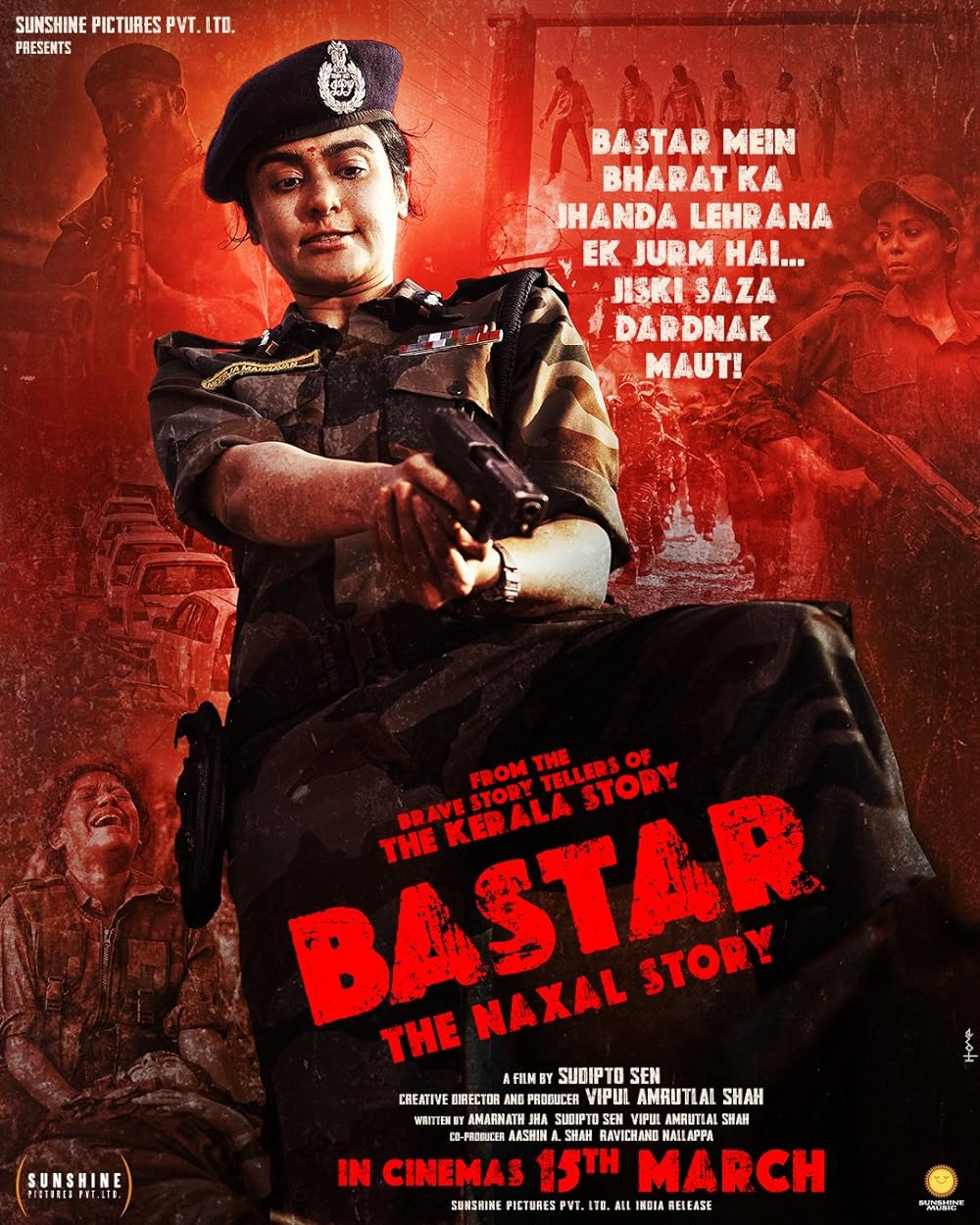 Bastar The Naxal Story 2024 Hindi Movie 1080p 720p 480p Pre-DVDRip Download