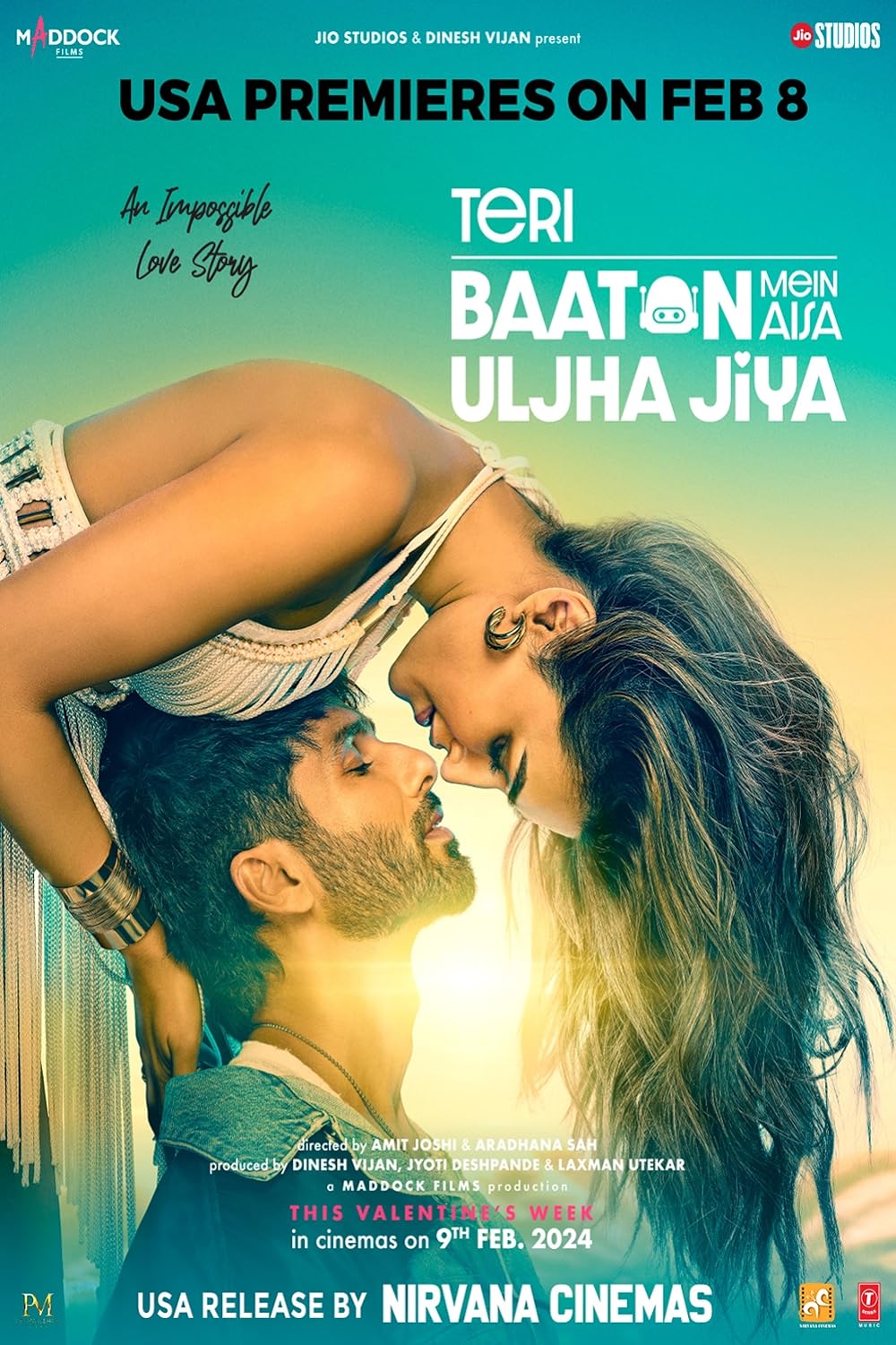 Teri Baaton Mein Aisa Uljha Jiya 2024 Hindi Full Movie 1080p 720p 480p AMZN HDRip ESubs Download