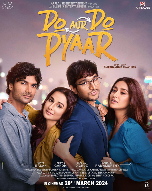 Do Aur Do Pyaar (2024) Hindi Movie 1080p | 720p | 480p HDTS Download