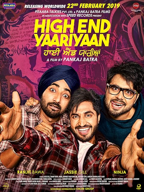 High End Yaariyaan 2019 Punjabi Full Movie 1080p | 720p | 480p NF + CHTV HDRip ESub Download