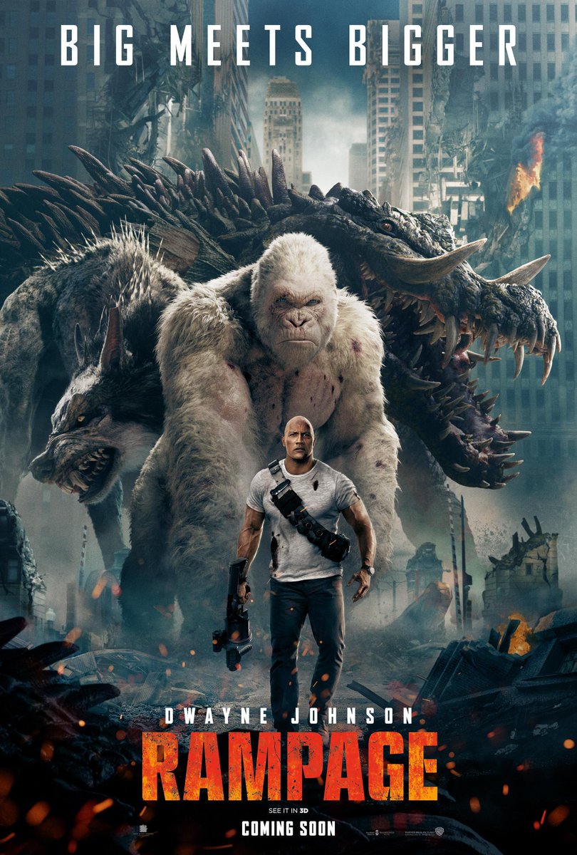 Rampage (2018) Hindi ORG Dual Audio 1080p | 720p | 480p BluRay ESub Download