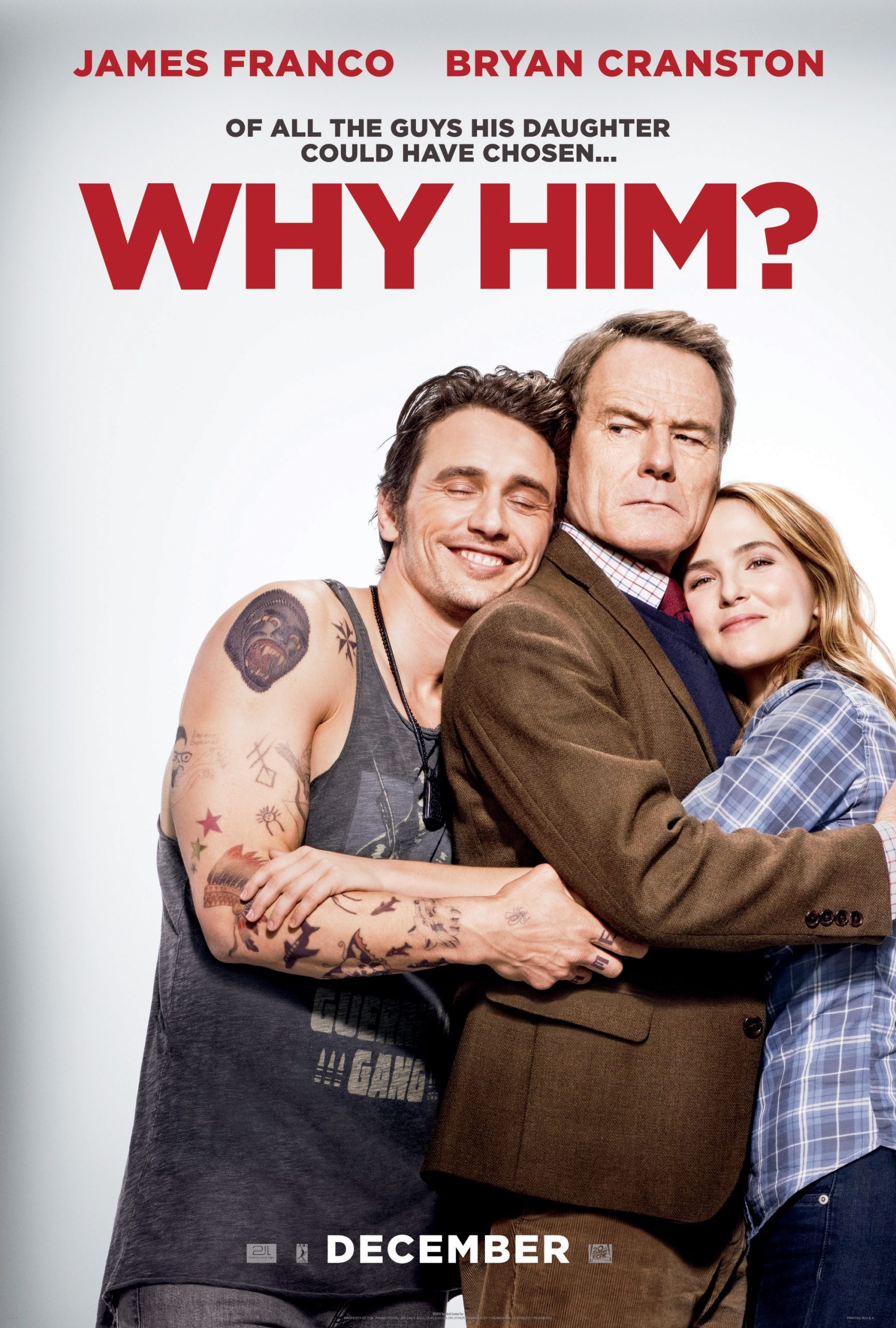 Why Him 2016 Hindi ORG Dual Audio 1080p | 720p | 480p BluRay ESub Download