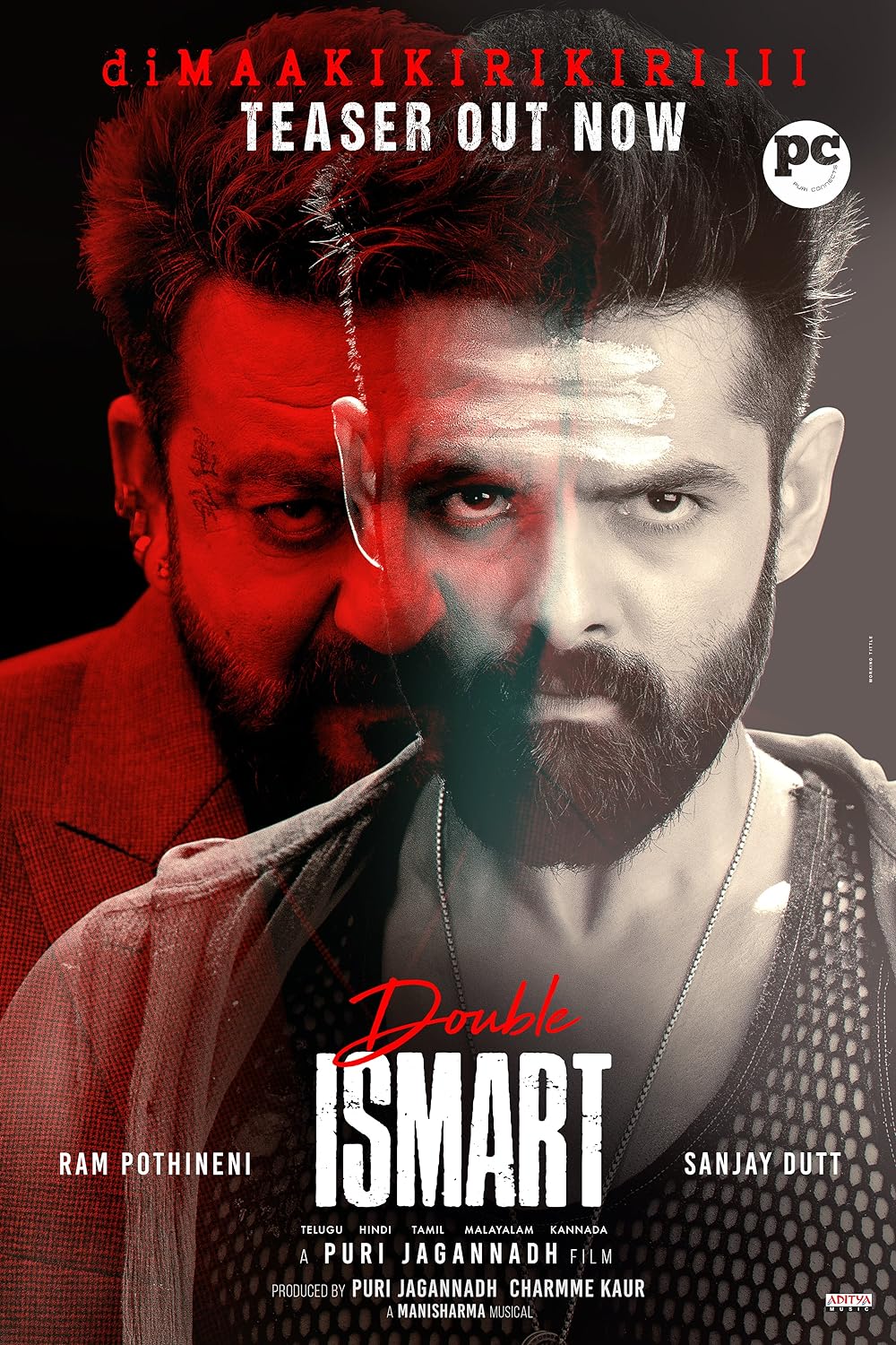 Double Ismart 2024 Hindi Official Teaser 1080p HDRip Download