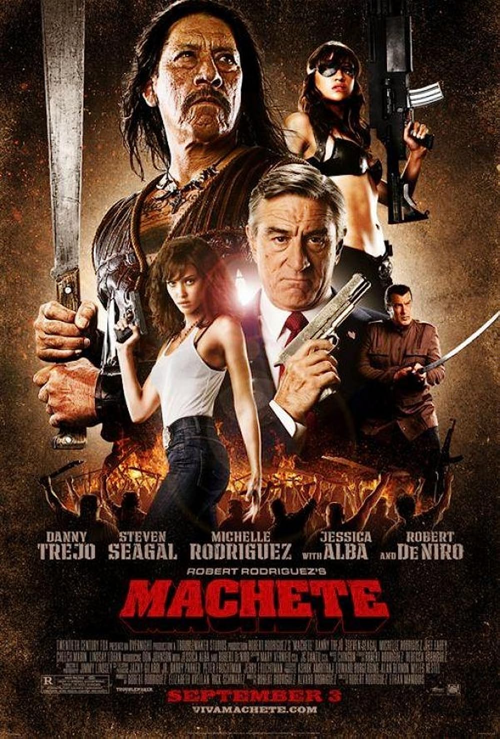 Machete 2010 UNCUT Hindi ORG Dual Audio 1080p | 720p | 480p BluRay ESub Download