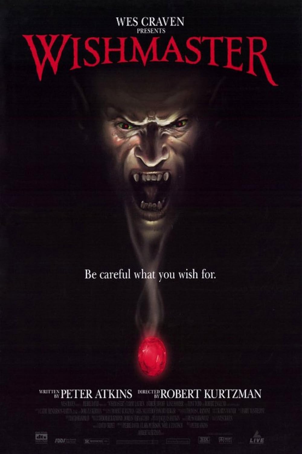 Wishmaster 1997 Hindi ORG Dual Audio 1080p | 720p | 480p BluRay ESub Download
