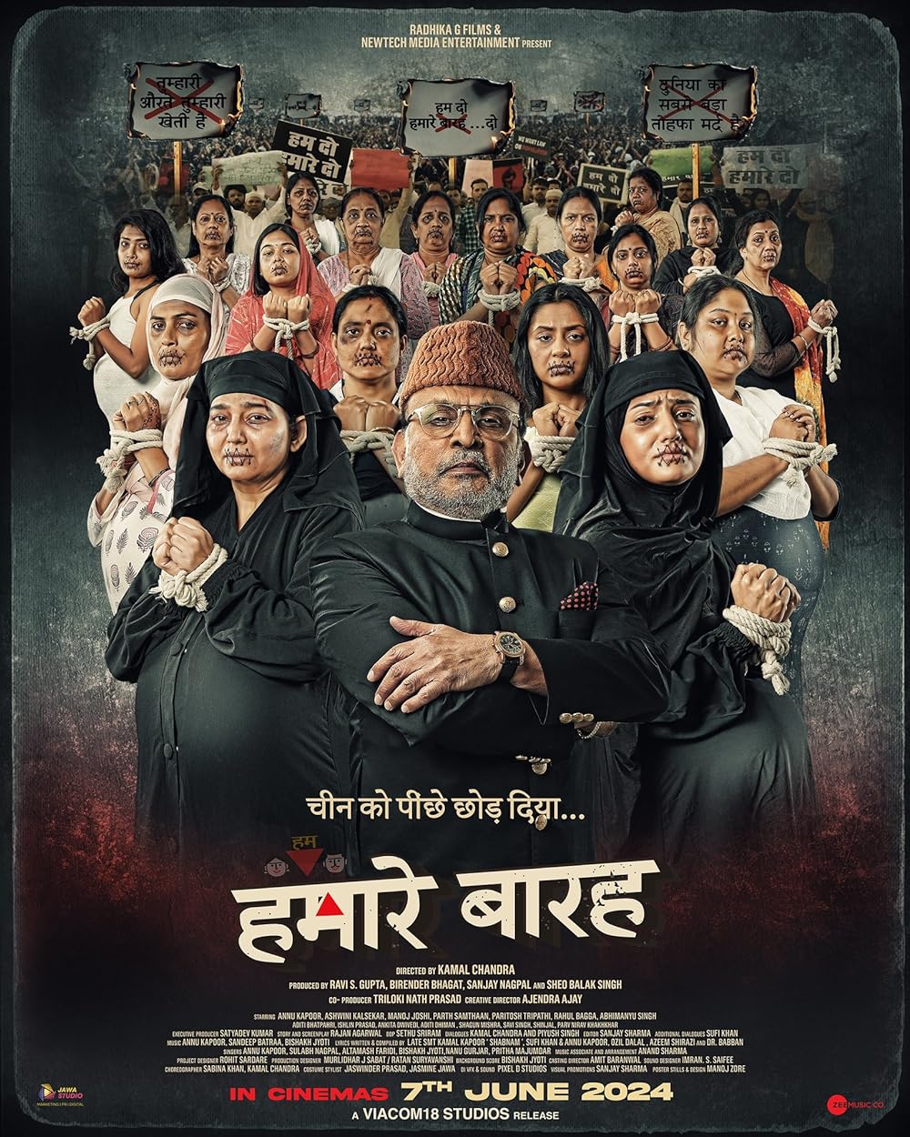 Hamare Baarah 2024 Hindi Movie 1080p | 720p | 480p HDTS Download
