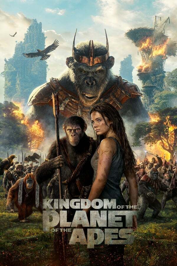 Kingdom of the Planet of the Apes (2024) Dual Audio Hindi (Clean) ORG Full Movie WEB-DL | 1080p | 720p | 480p | ESubs