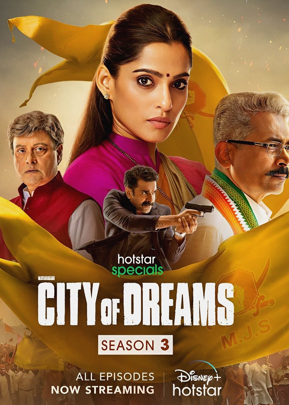 City Of Dreams (2023) S03 Dual Audio Hindi ORG DSNP Web Series 720p | 480p HDRip Download