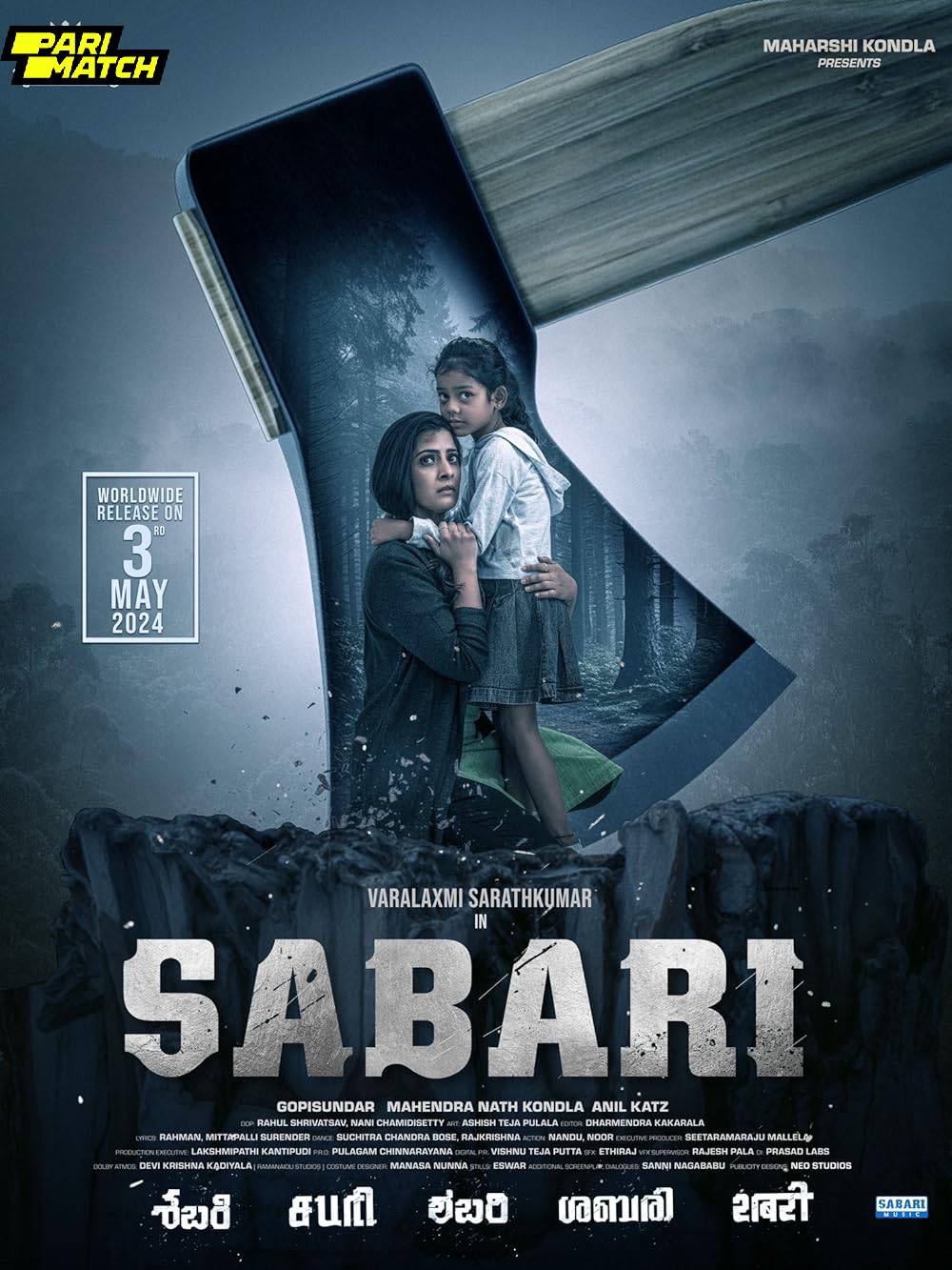 Sabari 2024 Hindi (HQ-Dub) Full Movie HDCAM | 1080p | 720p | 480p | Download