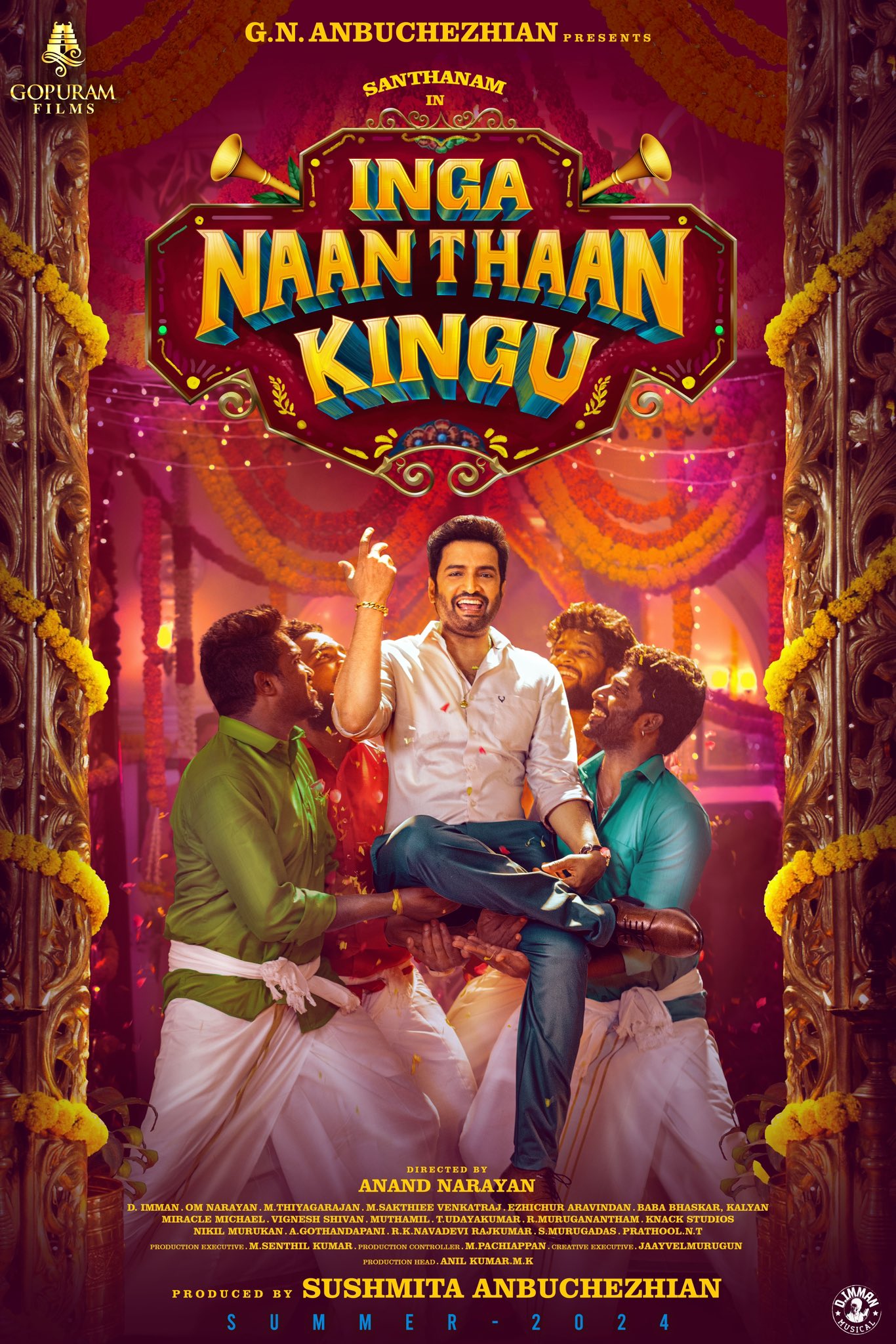 Inga Naan Thaan Kingu 2024 Hindi (HQ-Dub) 1080p 720p 480p CAMRip Download