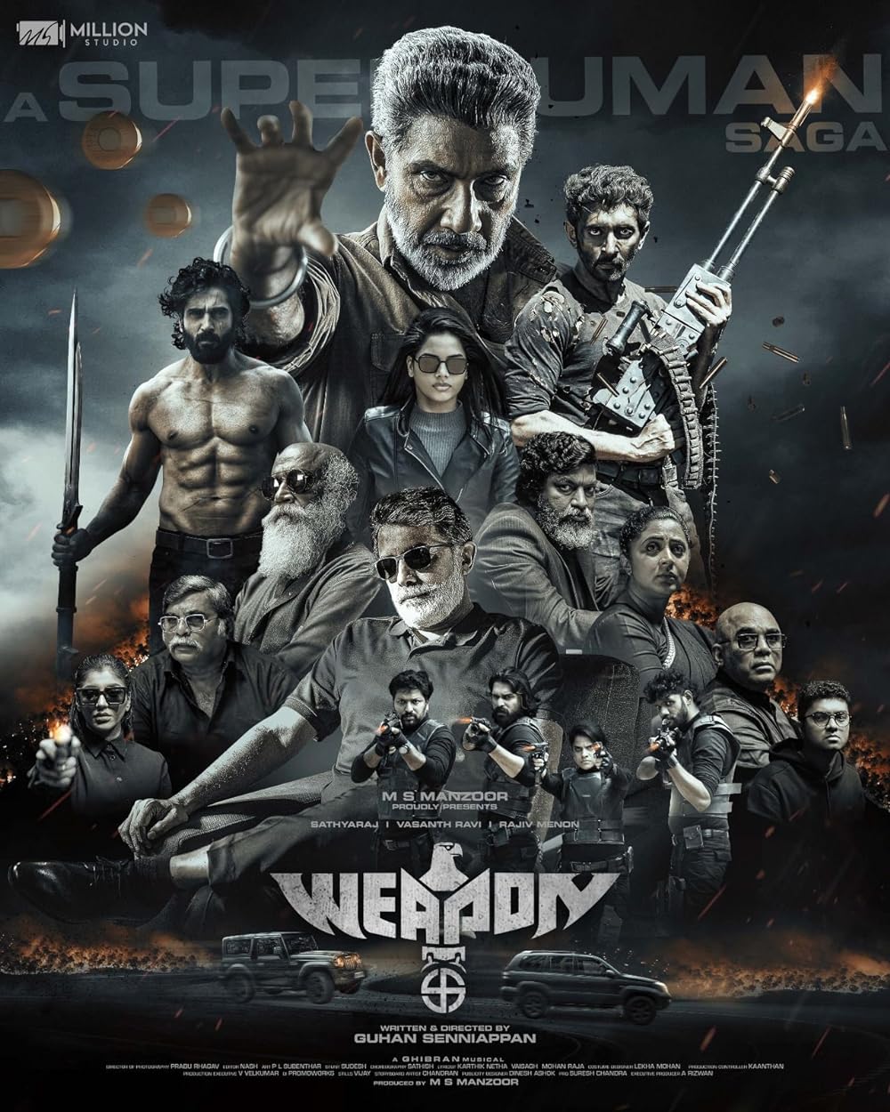 Weapon (2024) Hindi (HQ-Dub) 1080p 720p 480p HDCAM Download