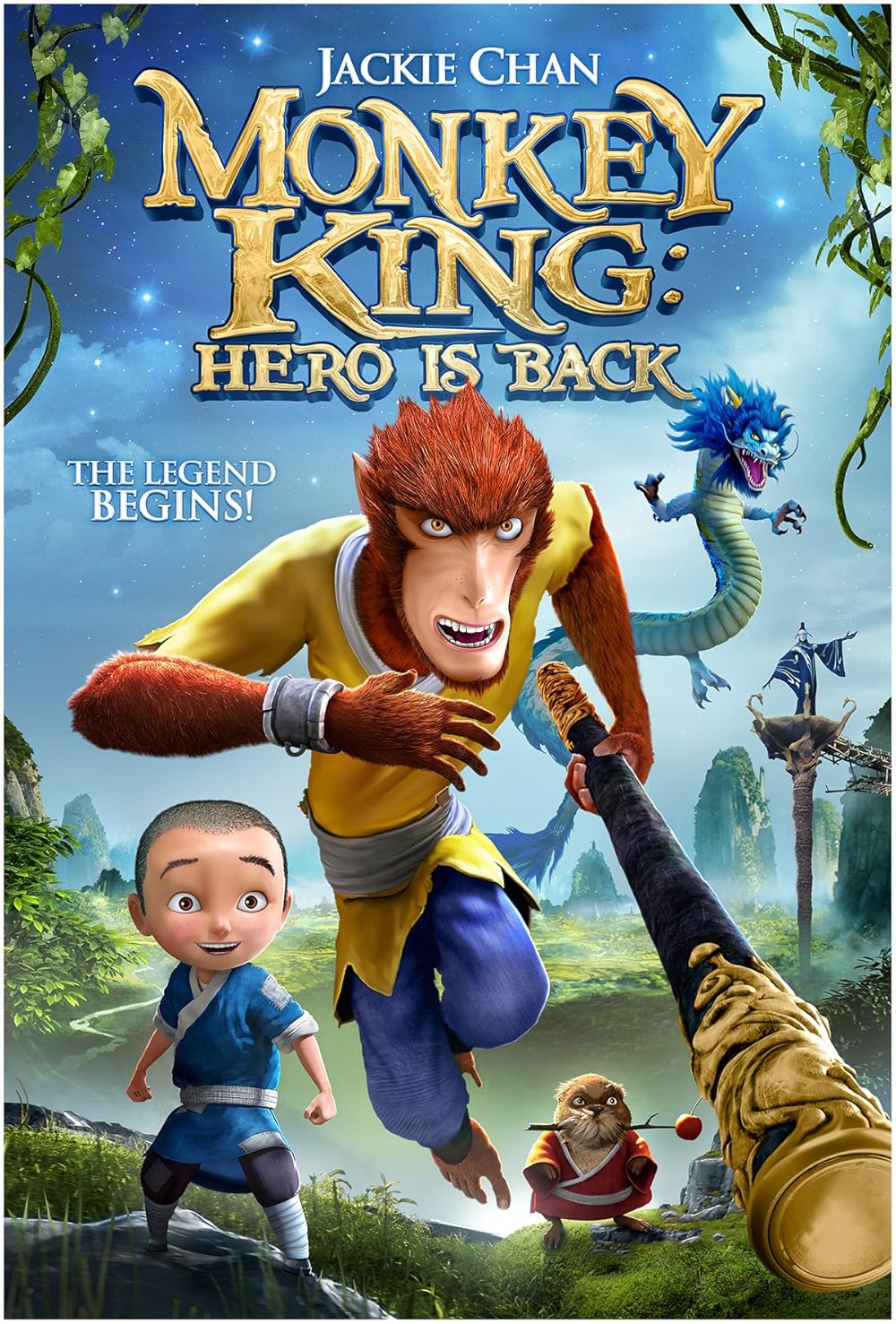 Monkey King Hero is Back 2015 Dual Audio Hindi ORG Full Movie HDRip | 1080p | 720p | 480p | ESubs