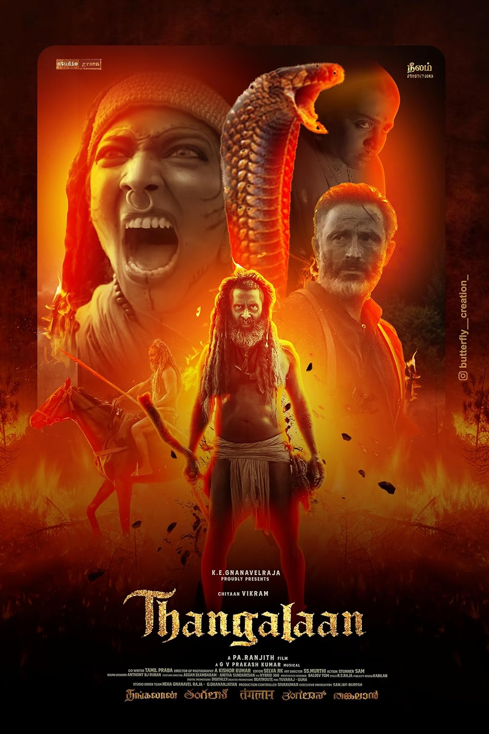 Thangalaan 2024 Hindi Official Trailer 1080p HDRip Download