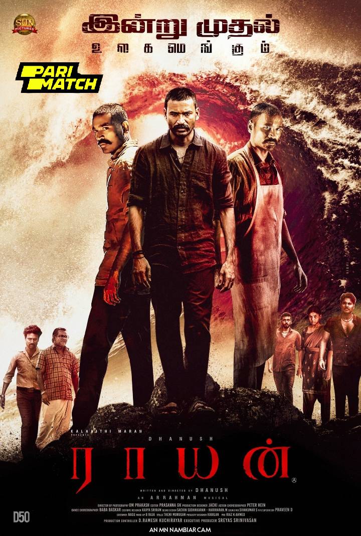 Raayan (2024) Hindi Dubbed ORG Full Movie HDCAM | 1080p | 720p | 480p | Download