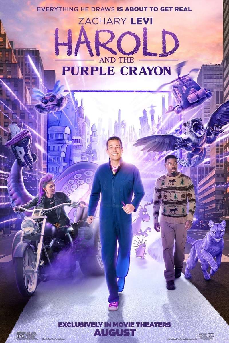 Harold and the Purple Crayon (2024) Hindi (HQ-Dub) Full Movie HDCAM | 1080p | 720p | 480p | Download
