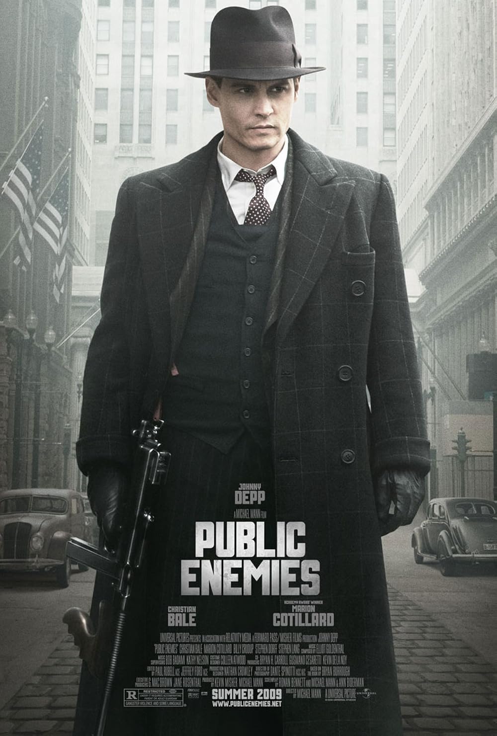 Public Enemies 2009 Dual Audio Hindi ORG Full Movie BluRay | 1080p | 720p | 480p | ESubs
