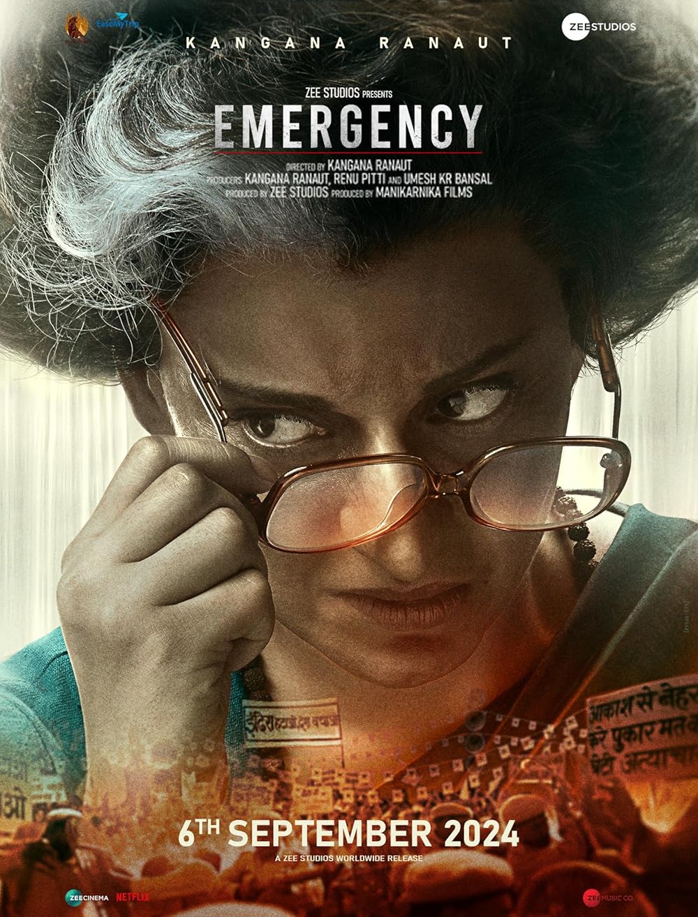 Emergency 2024 Hindi Official Trailer 1080p HDRip Download