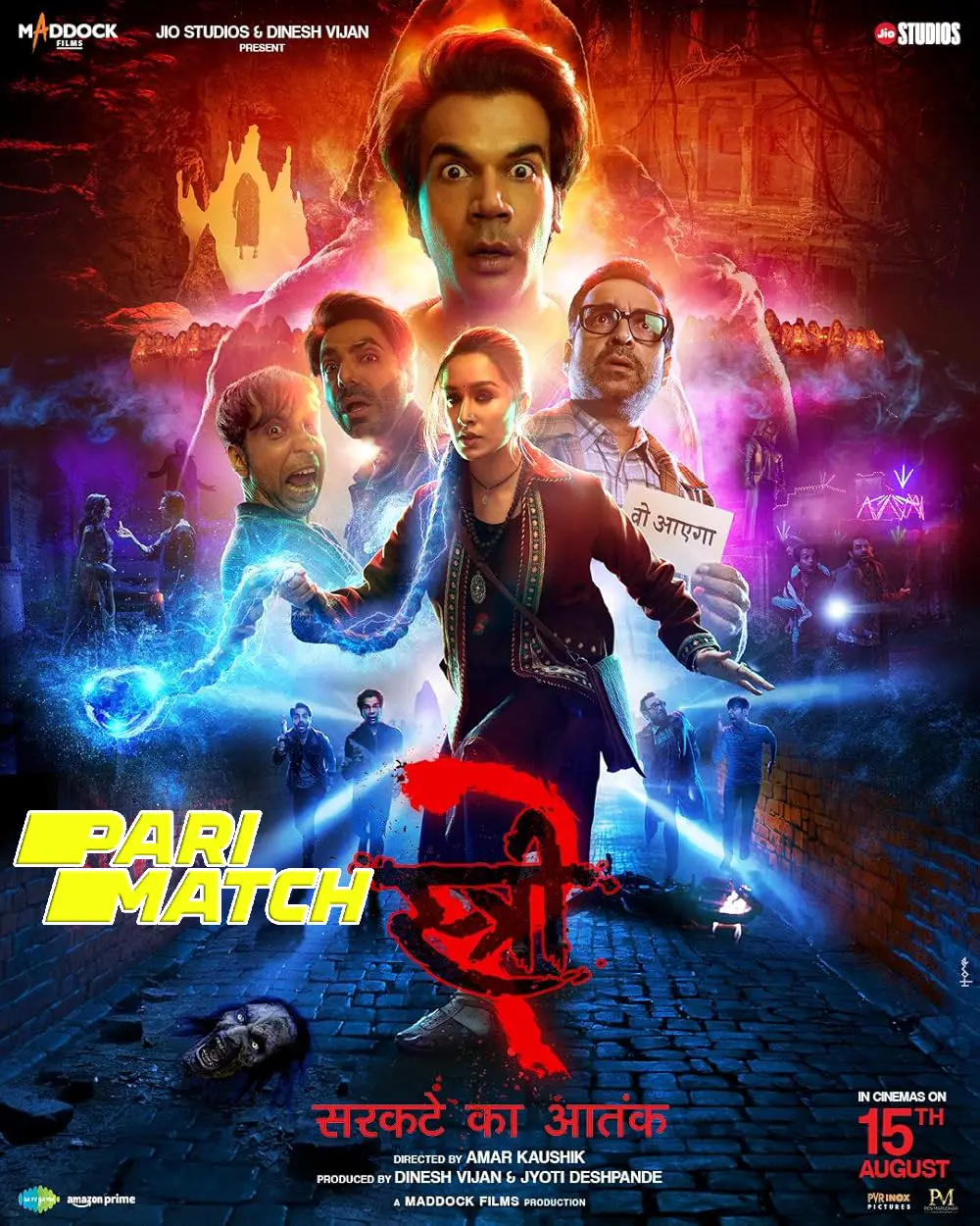 Stree 2 2024 Tamil Movie 1080p 720p 480p CAMRip [PariMatch] Online Stream