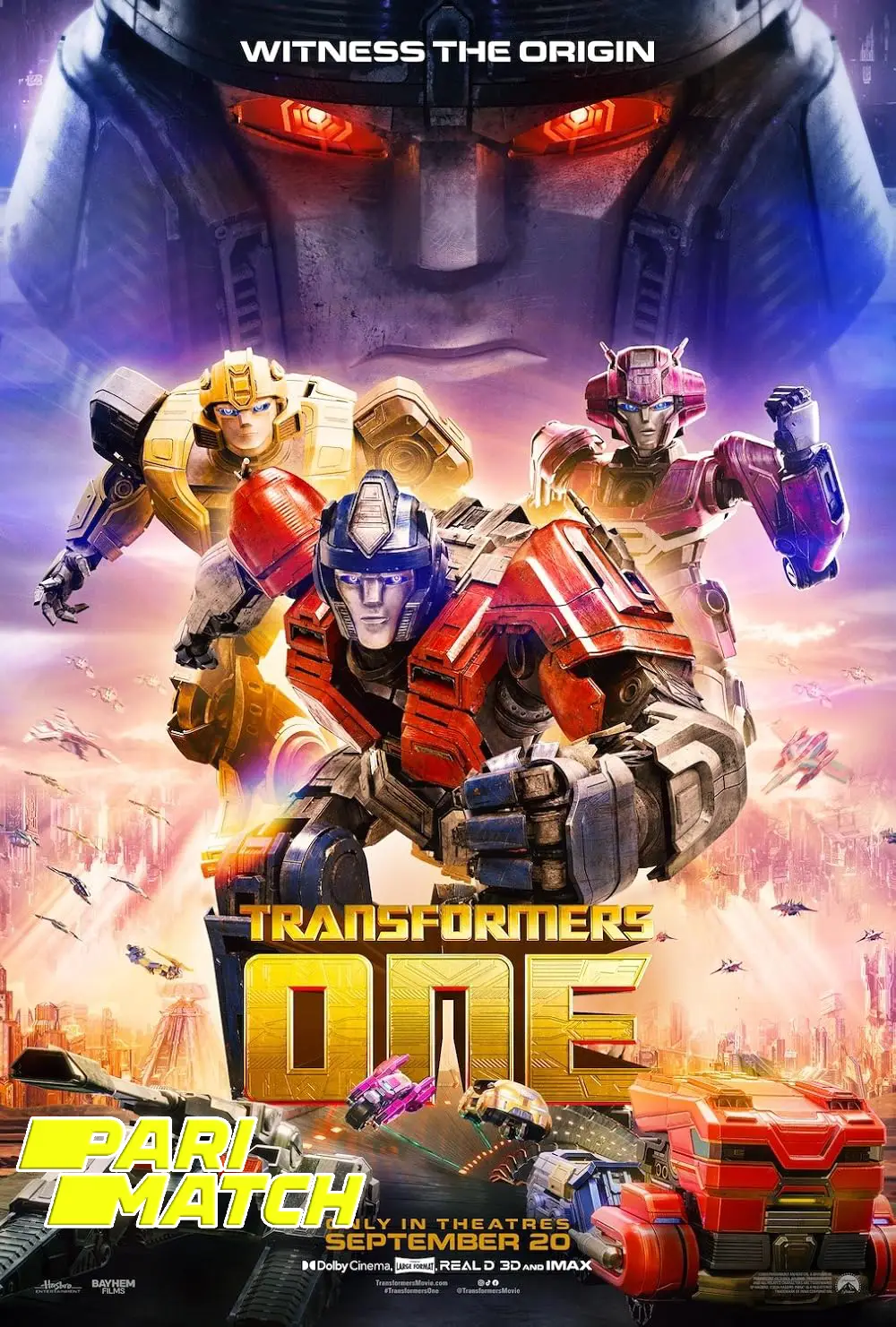 Transformers One (2024) Hindi Dubbed Full Movie HDCAM | 1080p | 720p | 480p | Download