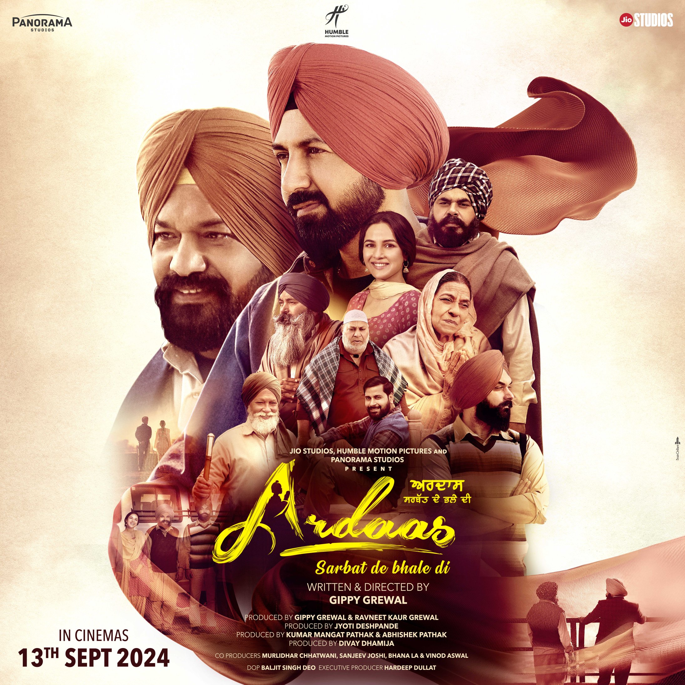 Ardaas Sarbat De Bhale Di 2024 Punjabi Full Movie Pre-DVDRip | 1080p | 720p | 480p | Download