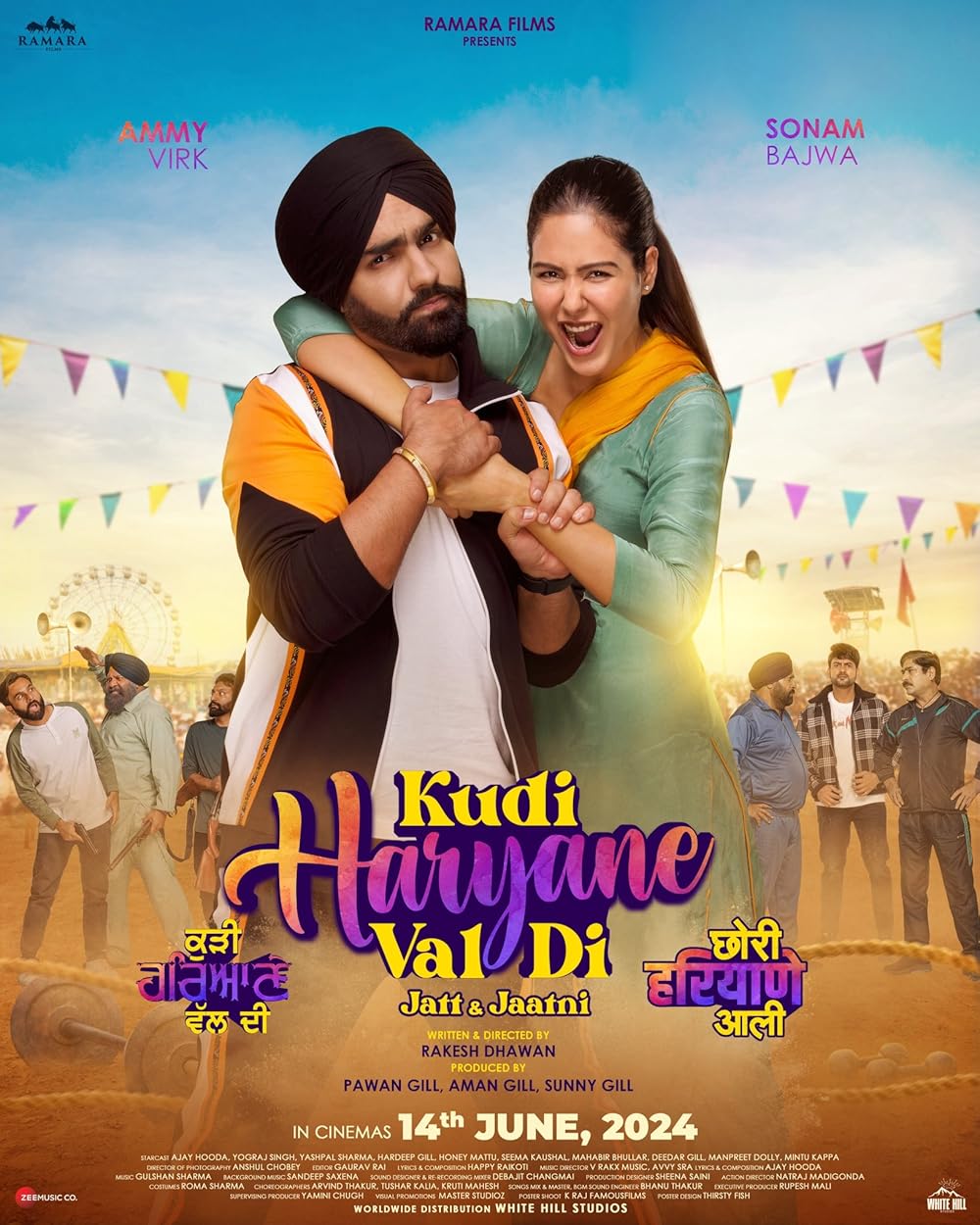 Kudi Haryane Val Di 2024 Punjabi ORG Full Movie HDRip CHTV | 1080p | 720p | 480p | ESubs