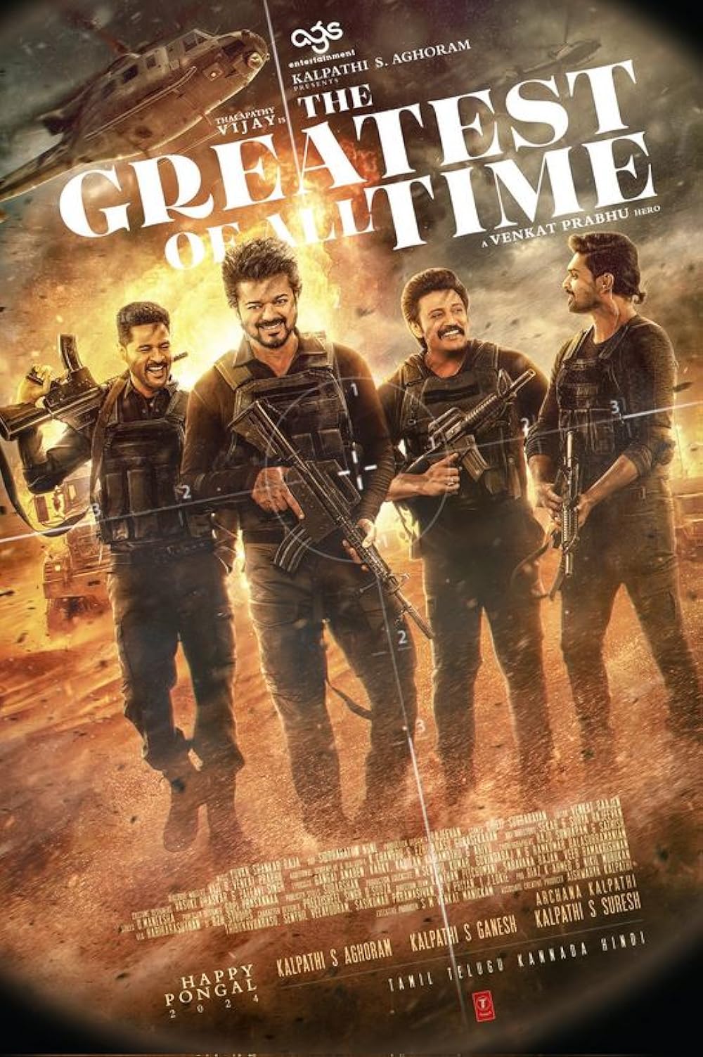 The Greatest of All Time 2024 Hindi Dubbed 720p HDTS Download