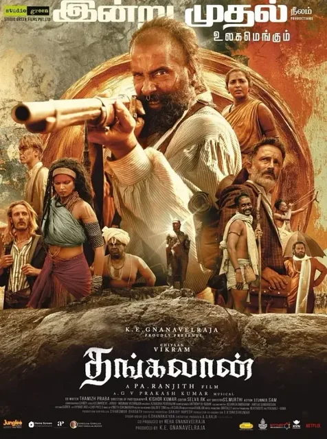 Thangalaan (2024) Dual Audio Hindi (Clean) Full Movie HDRip UNCUT | 1080p | 720p | 480p | ESubs