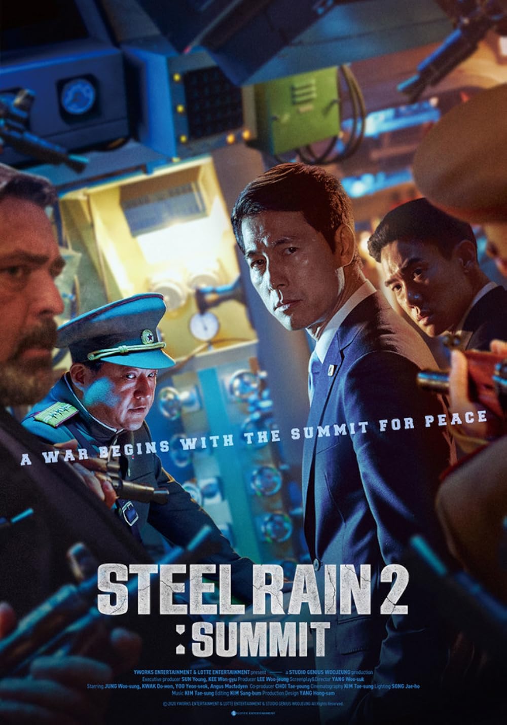Steel Rain 2 Summit 2020 Hindi ORG Dual Audio 1080p | 720p | 480p HDRip ESub Download