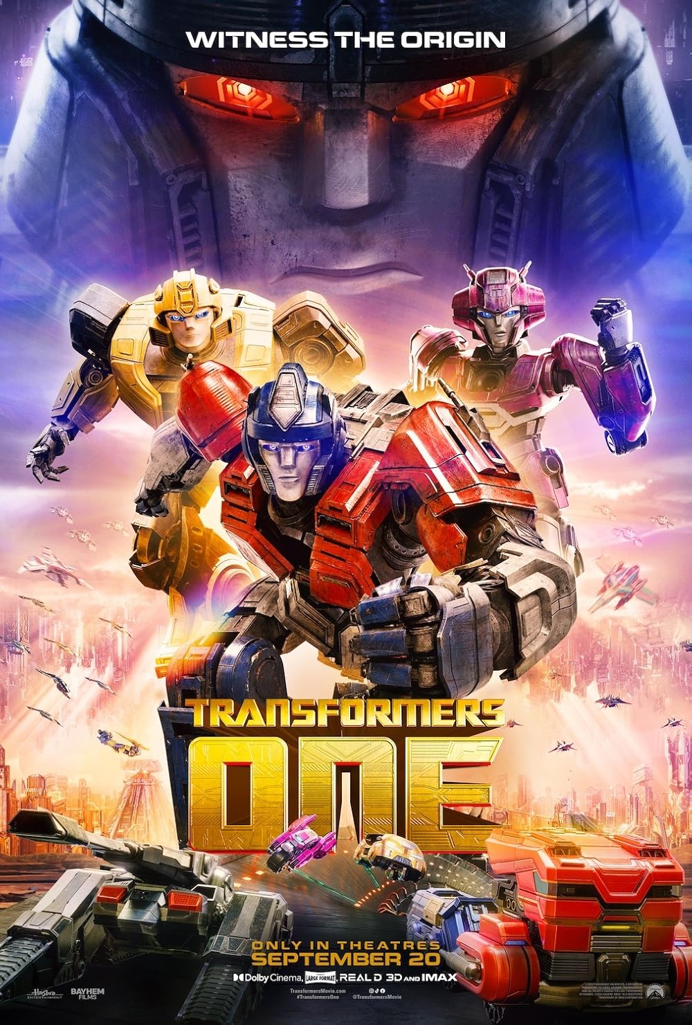 Transformers One 2024 English 1080p | 720p | 480p HDRip ESub Download