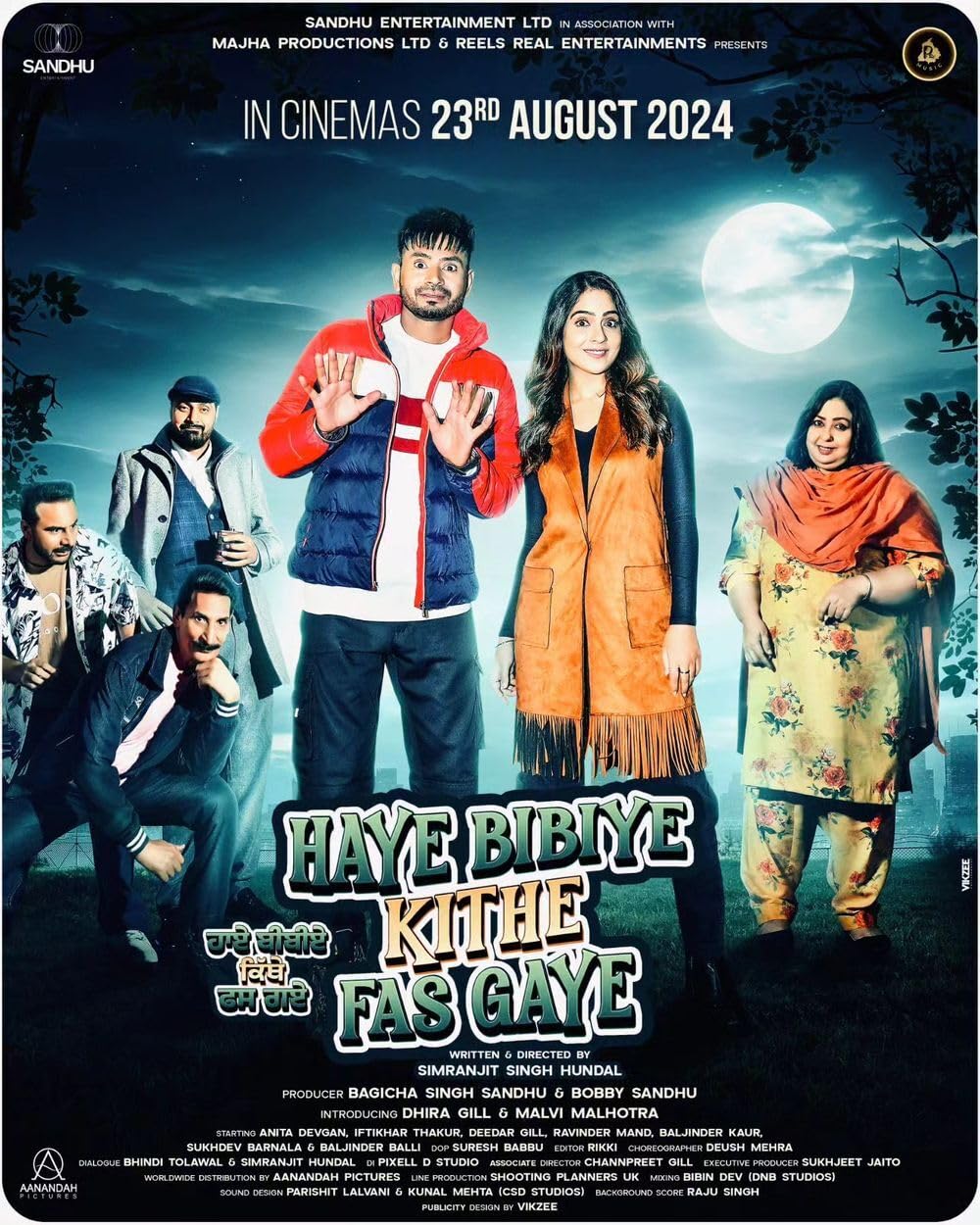 Haye Bibiye Kithe Fas Gaye 2024 Punjabi Movie 1080p | 720p | 480p AMZN HDRip ESub Download