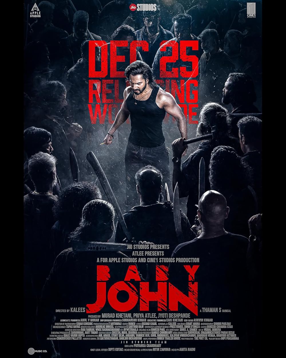 Baby John 2024 Hindi Official Teaser 1080p HDRip Download