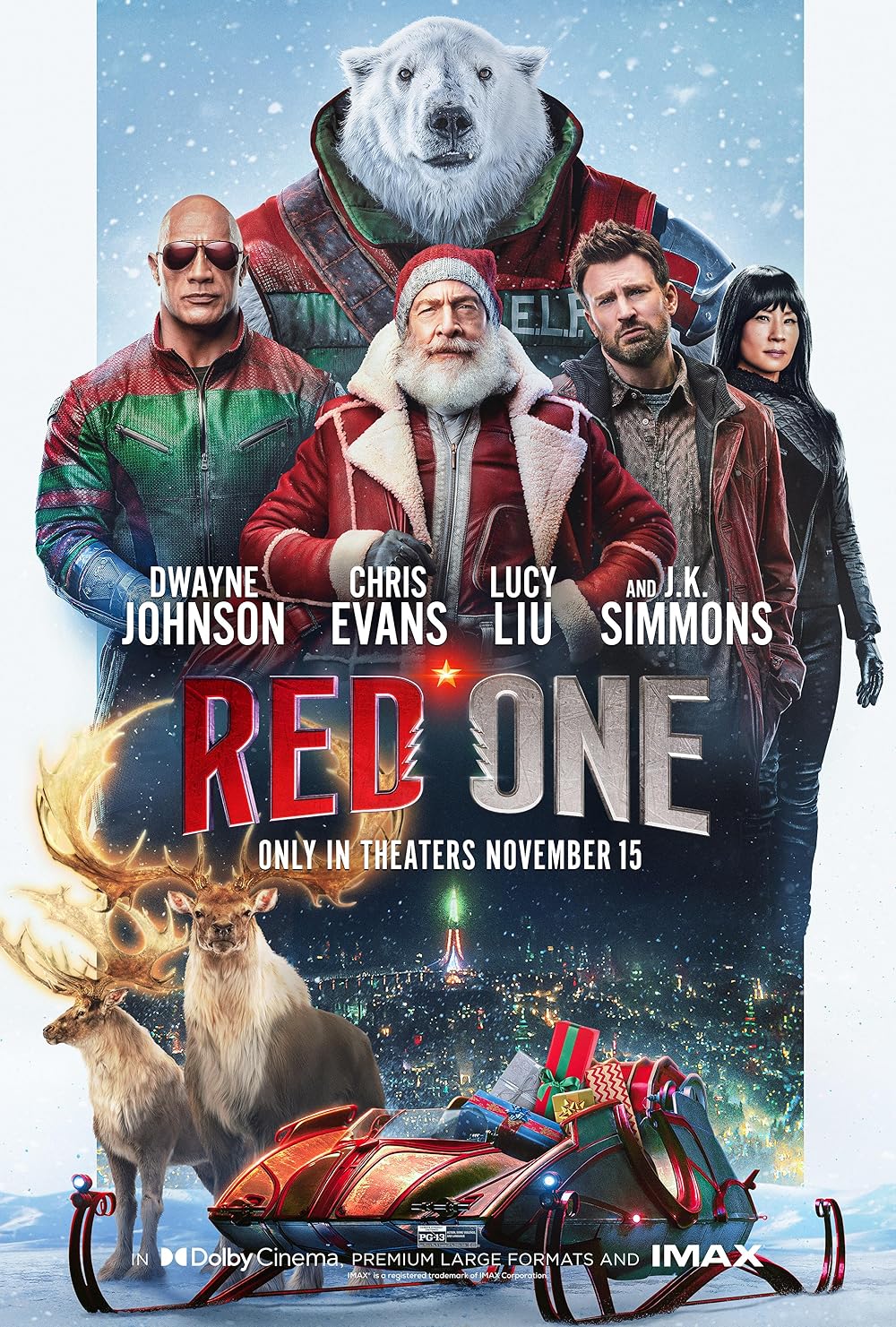 Red One 2024 Hindi (HQ Dub) Dual Audio 1080p | 720p | 480p PreDVDRip Download