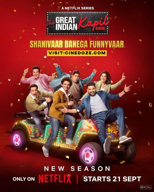 The Great Indian Kapil Show (9th November 2024) S02E08 Hindi NetFlix 720p | 480p HDRip Download