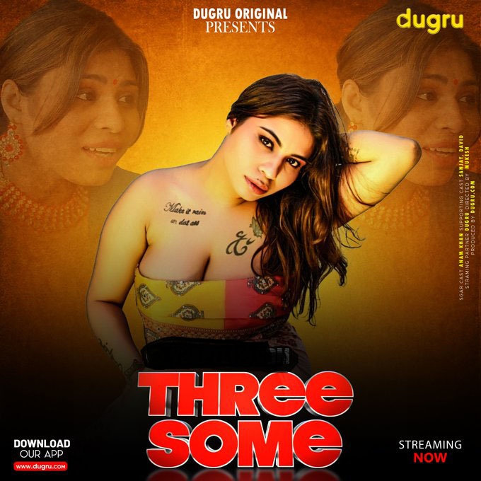 Threesome (2024) Hindi Uncut Dugru Hot Short Film 720p HDRip 350MB Download