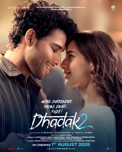 Dhadak 2 (2025) NF Hindi Movie 1080p | 720p | 480p HDRip ESubs Download