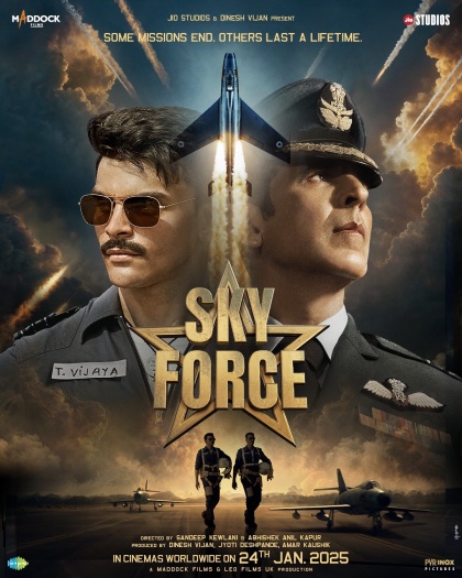 Sky Force (2025) AMZN Hindi ORG Full Movie HDRip | 1080p | 720p | 480p | ESubs