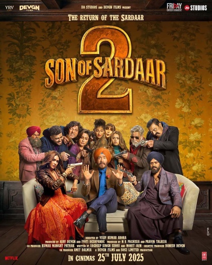 Son of Sardaar 2 (2025) NF Hindi Movie 1080p | 720p | 480p HDRip ESubs Download