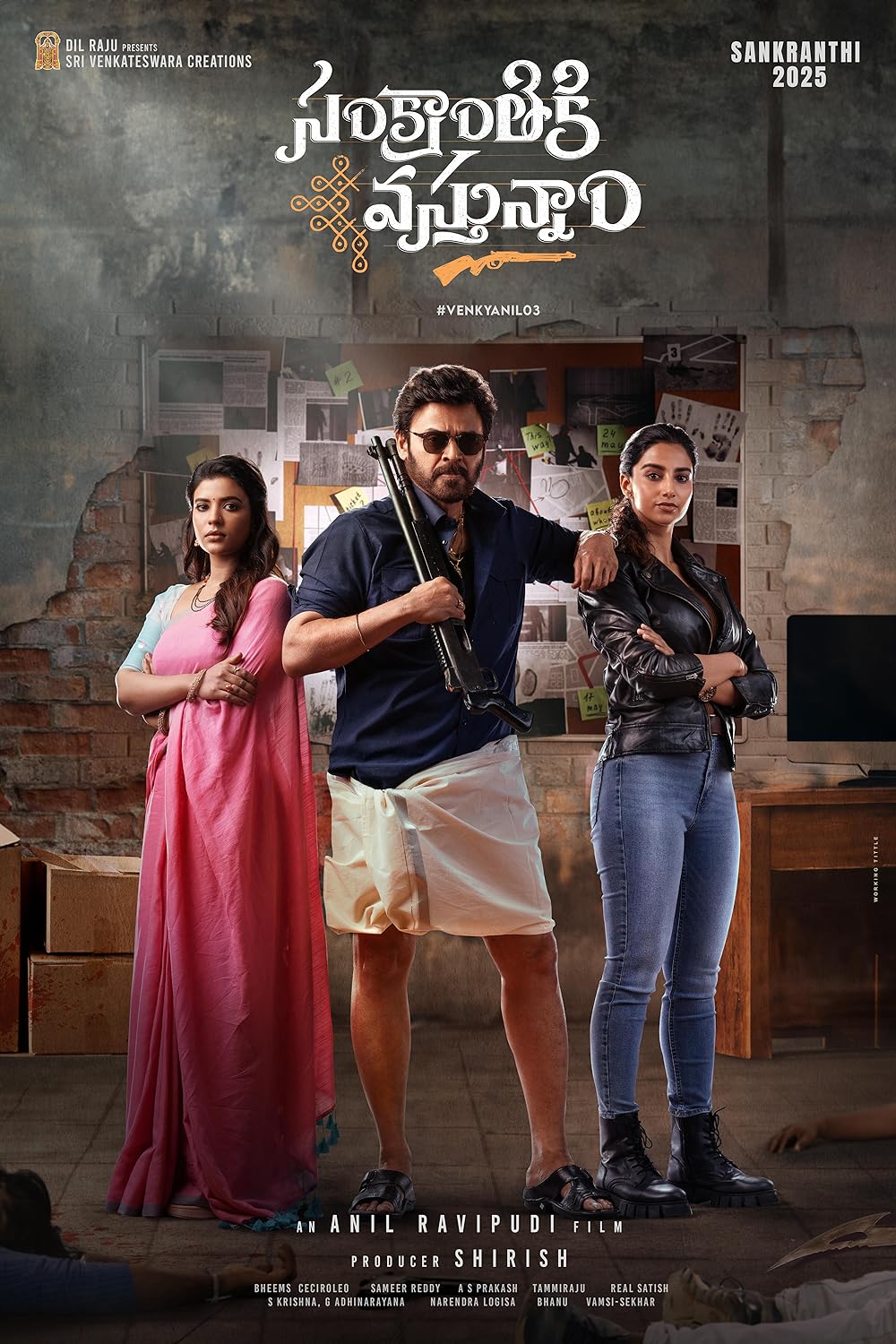 Sankranthiki Vasthunam 2025 Dual Audio Hindi ORG 1080p | 720p | 480p HDRip ESub Download