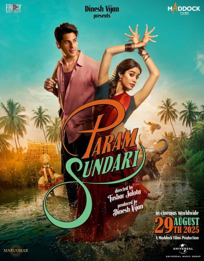 Param Sundari (2025) AMZN Hindi Movie 1080p | 720p | 480p HDRip ESubs Download
