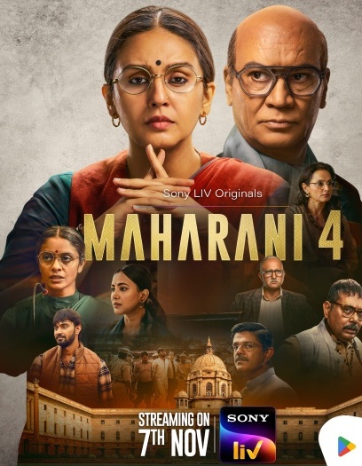 Maharani (2025) SonyLIV Hindi ORG S04E[01-08] Series 1080p | 720p | 480p HDRip ESubs Download